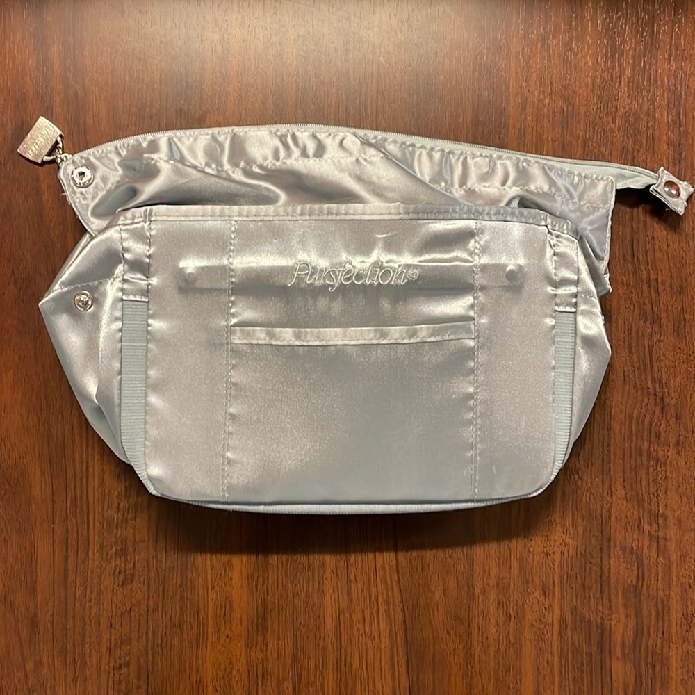Pursfection Portable Purse Organizer silver